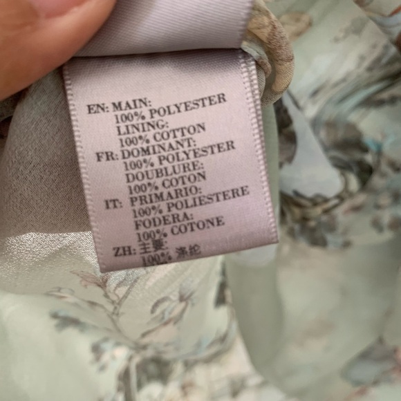 PREEN BY THORNTON BREGAZZI Original Print Ruffle Floral Blouse EUC Size - M - Picture 15 of 16